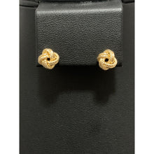 Load image into Gallery viewer, 18K Gold Pendant Earrings Sets Knot 1.76 grams Small - Rafant
