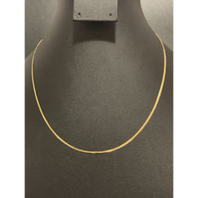 Load image into Gallery viewer, 18K Gold Necklace Chain 18 inches 1.38 grams - Rafant