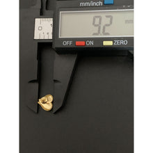 Load image into Gallery viewer, 18K Gold Earrings Pendant Set Heart 1.28 grams - Rafant