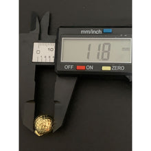 Load image into Gallery viewer, 18K Gold Pendant Ball 1.23 grams - Rafant