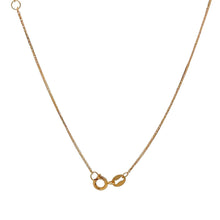 Load image into Gallery viewer, 18K Gold Necklace Chain 18 inches Charms Beads 0.82 grams - Rafant