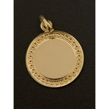 Load image into Gallery viewer, 18K Gold Pendant Round Circle Face of Jesus Christ 1.13 grams - Rafant