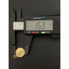 Load image into Gallery viewer, 18K Gold Pendant Jesus Christ Sacred Heart 1.72 grams Small - Rafant