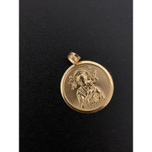 Load image into Gallery viewer, 18K Gold Pendant Mother Child Senior Sto. Nino 2.72 grams - Rafant