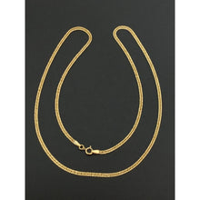 Load image into Gallery viewer, 18K Gold Necklace Chain Curb 17.5 inches 2.37 grams - Rafant