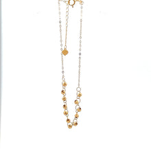 Load image into Gallery viewer, 18K Gold Bracelet 6 inches plus 1 inch Tiny Beads 0.68 grams - Rafant