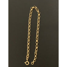Load image into Gallery viewer, 18K Gold Bracelet Rolo Link Chain 2.58 grams Size 7.5 inches - Rafant