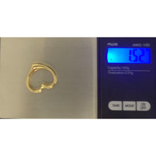Load image into Gallery viewer, 18K Gold Pendant Heart 1.52 grams - Rafant