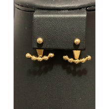 Load image into Gallery viewer, 18K Gold Earrings Stud Dangling Balls 2.07 grams - Rafant