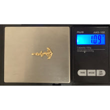 Load image into Gallery viewer, 18K Gold Pendant Anchor 1.09 grams - Rafant