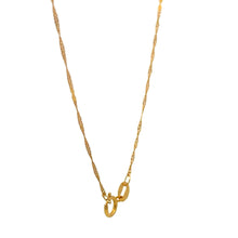 Load image into Gallery viewer, 18K Gold Necklace Chain 17.75" Pendant Dragon Good Luck 1.52 grams - Rafant