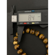 Load image into Gallery viewer, 24K Gold Money Bag Lucky Charm Bracelet Tiger Eye Gemstones - Rafant