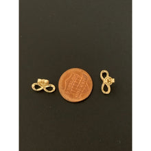 Load image into Gallery viewer, 18K Gold Earrings Infinity 1.46 grams Small - Rafant