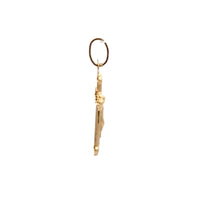 Load image into Gallery viewer, 18K Gold Pendant Cross Jesus Christ Religious 0.70 grams - Rafant