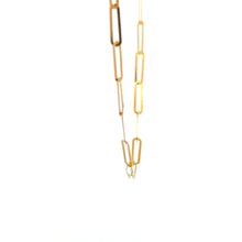 Load image into Gallery viewer, 18K Gold Necklace Chain 15.75 inches plus one inch 1.21 grams - Rafant