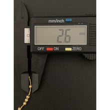 Load image into Gallery viewer, 18K Gold Bracelet Flexible Small Beads 1.12 grams 6.75 inches - Rafant