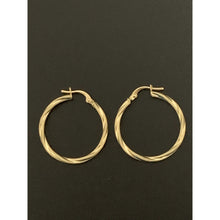 Load image into Gallery viewer, 18K Gold Gold Earrings Hoops Loops 1.32 grams - Rafant
