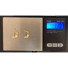 Load image into Gallery viewer, 18K Gold Earrings French Clips 1.30 grams - Rafant