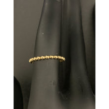 Load image into Gallery viewer, 18K Saudi Gold Ring Beaded Bubble Ring Size 4.5 - Rafant