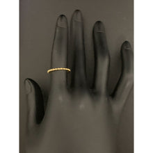 Load image into Gallery viewer, 18K Saudi Gold Ring Beaded Bubble Ring Size 4.5 - Rafant