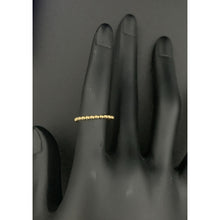Load image into Gallery viewer, 18K Saudi Gold Ring Beaded Bubble Ring Size 4.5 - Rafant