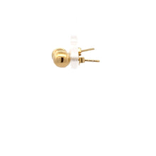 Load image into Gallery viewer, 18K Gold Earrings Stud Balls Polished 0.86 grams - Rafant