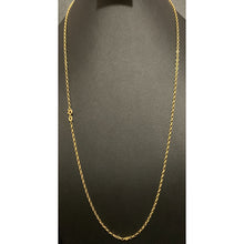 Load image into Gallery viewer, 18K Gold Necklace Chain Only 27.50 inches 2.83 grams - Rafant