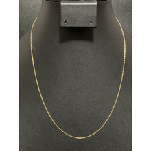 Load image into Gallery viewer, 18K Gold Necklace Chain 18 inches 0.73 grams - Rafant