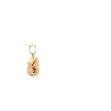 Load image into Gallery viewer, 18K Gold Pendant Knot Tricolor White Yellow Rose Gold 1.10 grams - Rafant