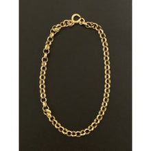 Load image into Gallery viewer, 18K Gold Bracelet Rolo Link Chain 2.58 grams Size 7.5 inches - Rafant