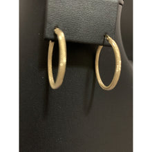 Load image into Gallery viewer, 18K Gold Earrings Hoops Loops with Pendant Set 2.66 grams - Rafant