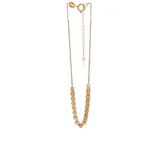 Load image into Gallery viewer, 18K Gold Bracelet 6 inches plus one inch Very Tiny Charms 0.49 grams - Rafant