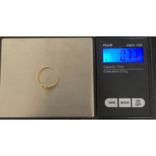 Load image into Gallery viewer, 18K Gold Ring Heart 0.77 grams Size 5 - Rafant