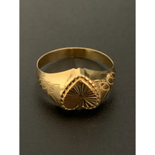 Load image into Gallery viewer, 18K Gold Ring Heart 1.27 grams Size 9.25 - Rafant
