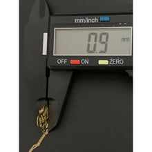 Load image into Gallery viewer, 18K Gold Necklace Chain 16.5 inches Heart Music Keys Pendant 1.82 grams - Rafant