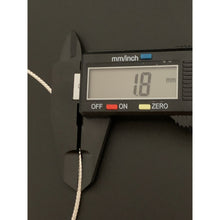 Load image into Gallery viewer, 18K Gold Necklace Chain Soft Omega 16 inches 2.44 grams 2 Tone Yellow White Gold - Rafant