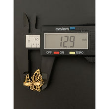 Load image into Gallery viewer, 18K Gold Ring Wings 2.03 grams S7 - Rafant