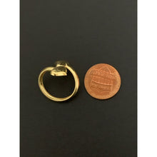 Load image into Gallery viewer, 18K Gold Ring Double Heart 1.30 grams S 6.5 - Rafant