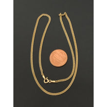 Load image into Gallery viewer, 18K Gold Necklace Curb Chain Only 15.5 inches 2.20grams - Rafant
