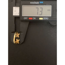 Load image into Gallery viewer, 18K Gold Ring Butterfly 1.63 grams Size 7 - Rafant