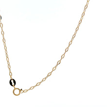 Load image into Gallery viewer, 18K Gold Necklace Chain Cable Link 17.75 inches 0.80 grams - Rafant
