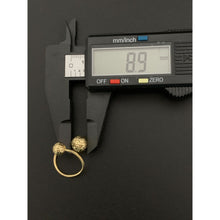 Load image into Gallery viewer, 18K Gold Ring Size 5 Balls Double Orb 1.28 grams - Rafant