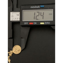 Load image into Gallery viewer, 18K Gold Necklace Chain 17.75" with Mother and Child Pendant Dainty Lightweight - Rafant