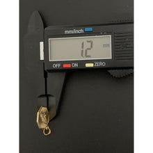 Load image into Gallery viewer, 18K Gold Pendant Jesus Christ Sacred Heart 1.72 grams Small - Rafant