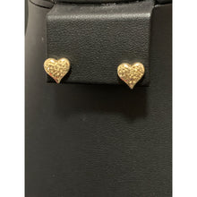 Load image into Gallery viewer, 18K Gold Earrings Stud Heart 1.08 grams - Rafant