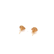 Load image into Gallery viewer, 18K Yellow Gold Earrings Tiny Stud Heart Earrings 0.67 grams - Rafant