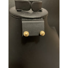 Load image into Gallery viewer, 18K Gold Earrings Stud Balls 1.06 grams - Rafant