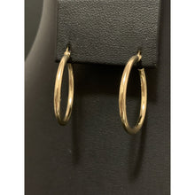 Load image into Gallery viewer, 18K Gold Earrings Hoops Loops 1.55 grams - Rafant