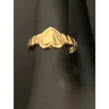Load image into Gallery viewer, 18K Gold Ring Heart 1.10 grams Size 8.5 - Rafant