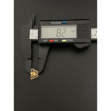 Load image into Gallery viewer, 18K Gold Earrings Studs Butterflies 0.84 grams Lightweight with Defects - Rafant